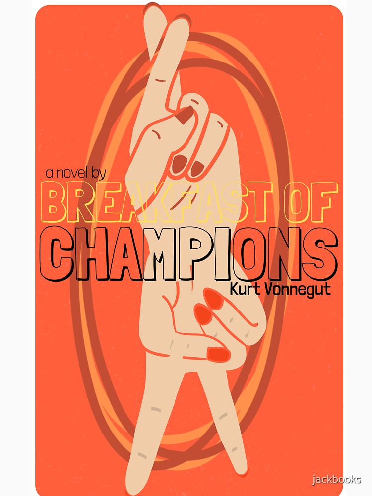 Breakfast of Champions - Book cover design by jackbooks