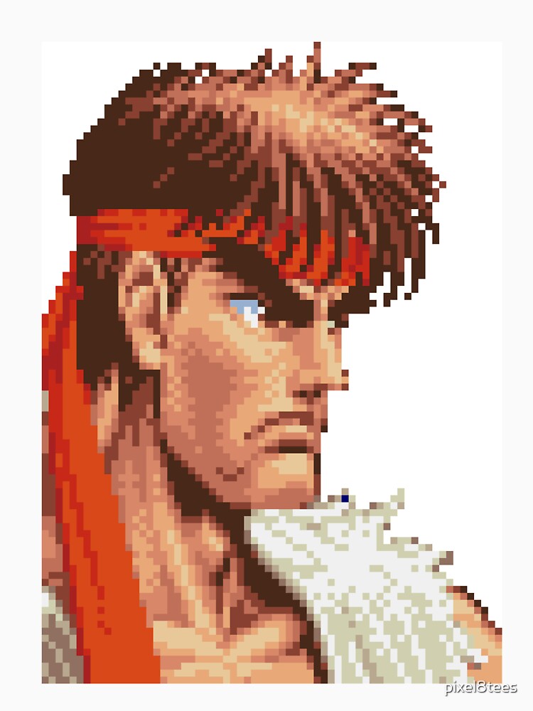 Super Street Fighter II - Ryu by pixel8tees