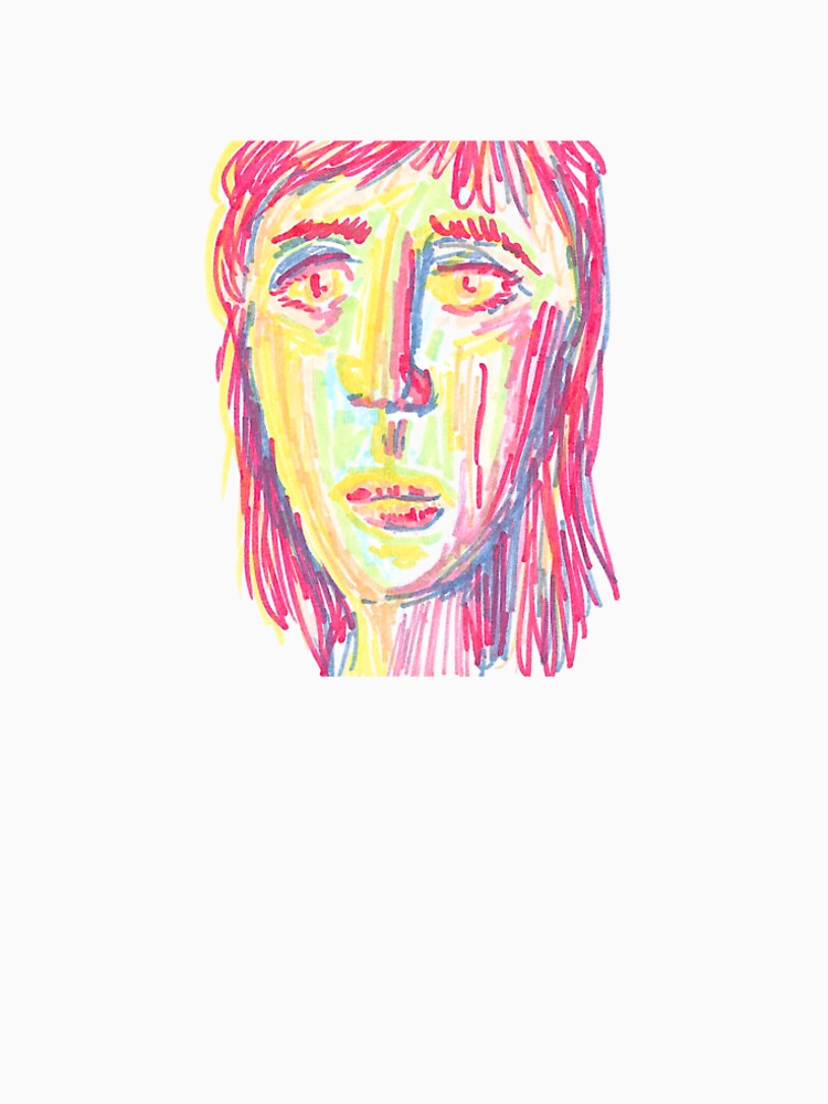 Nostalgic Stare Abstraction Color Sketch by BOKEbyTC