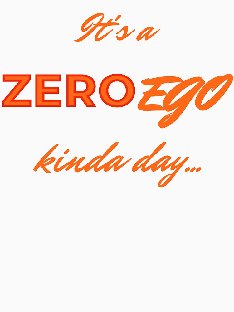 Zero Ego Day - Sunset Edition by ZeroEgoStore