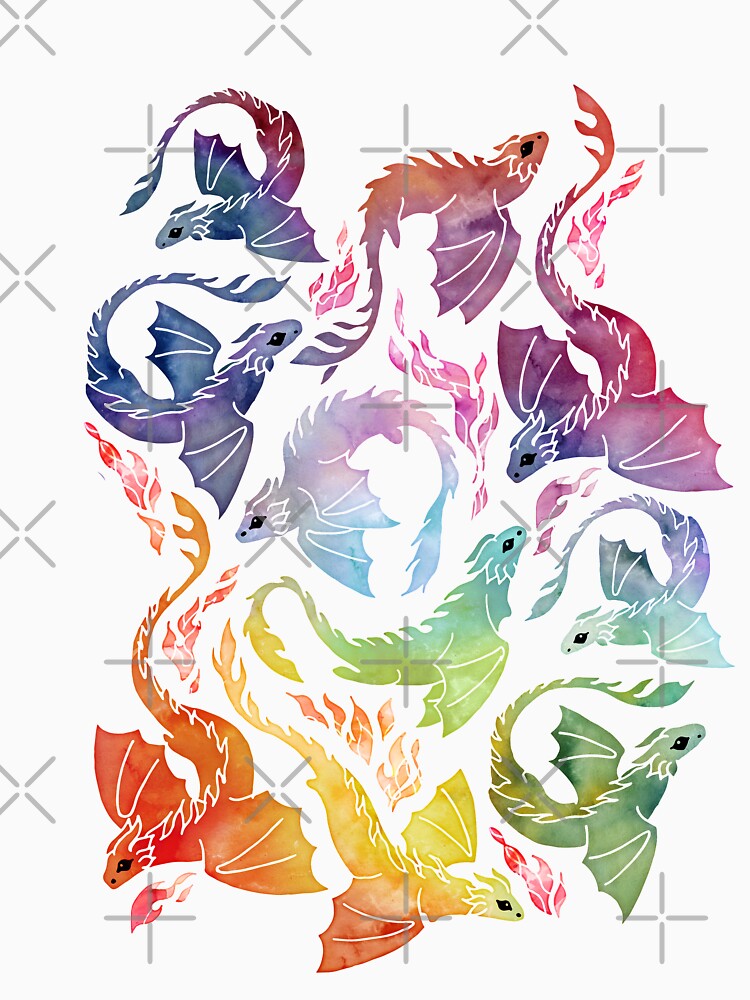 Dragon fire rainbow by adenaJ