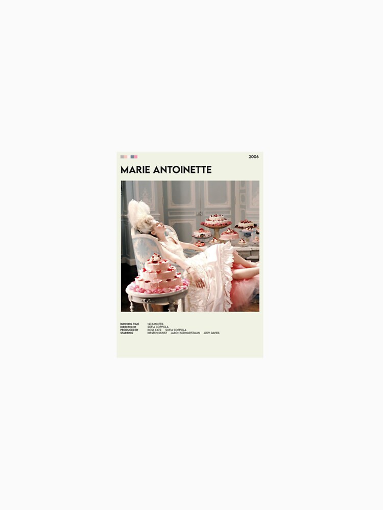 Minimalist Marie Antoinette Film art by PrintcessP