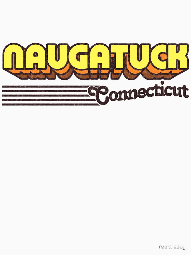 Naugatuck, Connecticut | Retro Stripes by retroready