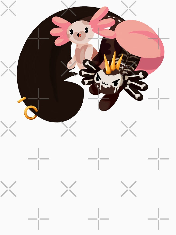 He was a punk, She did ballet, Axolotl by Fridayscorner