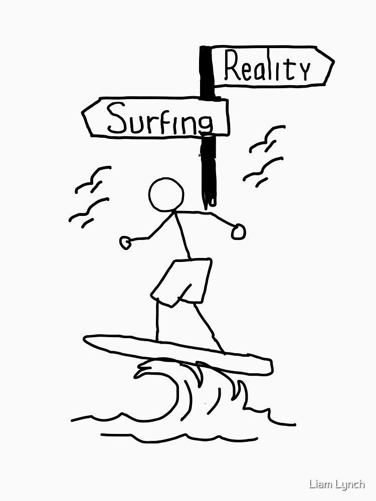 Surfing Reality by lynchhorizon