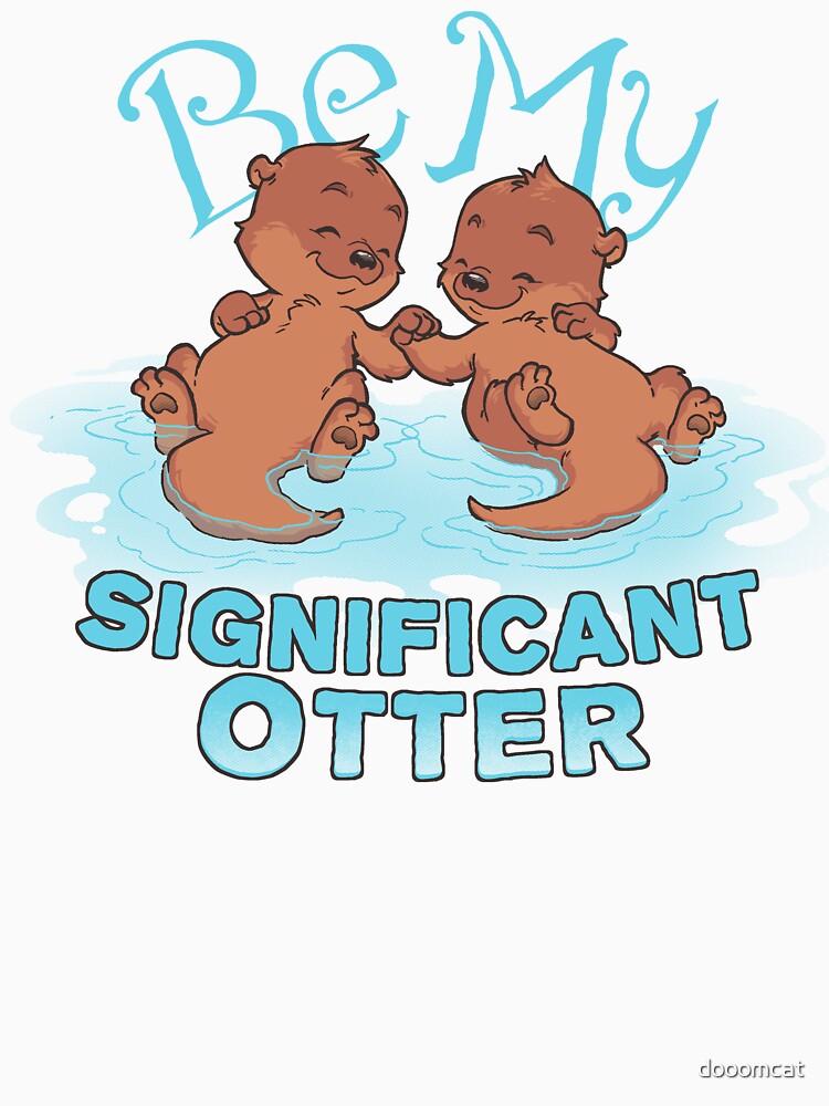 Otter Valentine by dooomcat