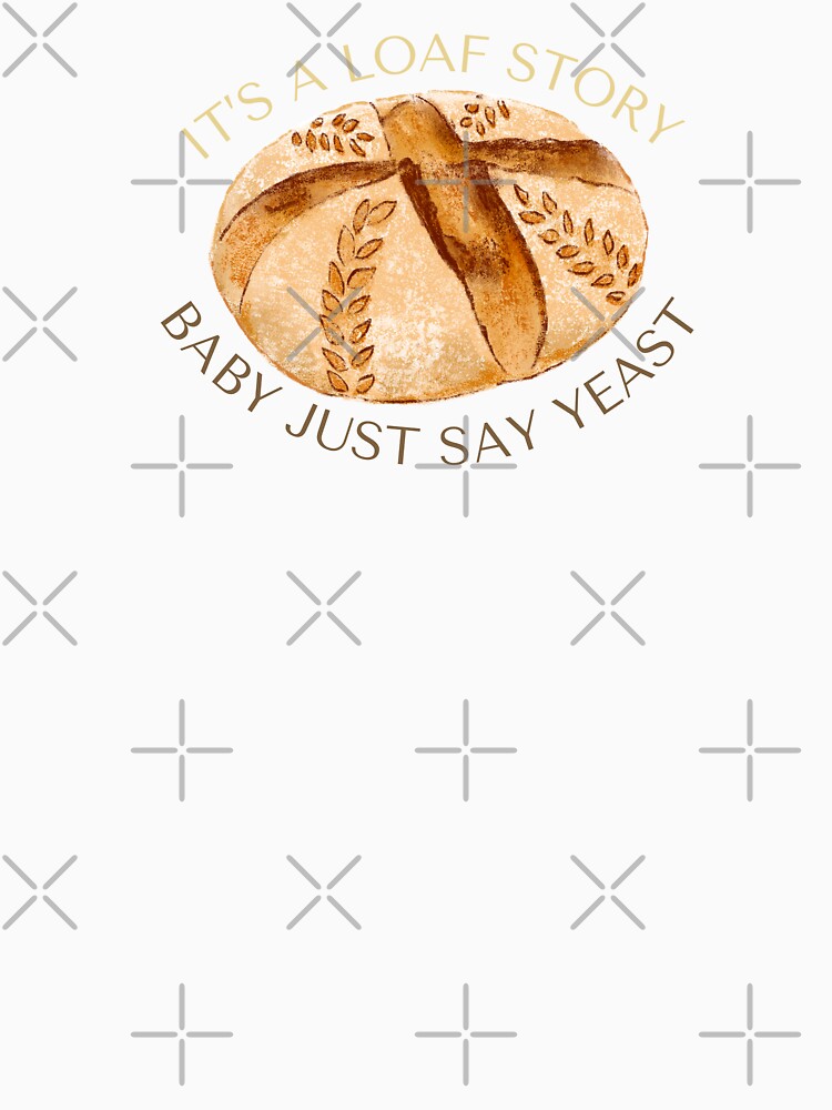 its' a loaf story sourdough bread pun by Niji Hibana