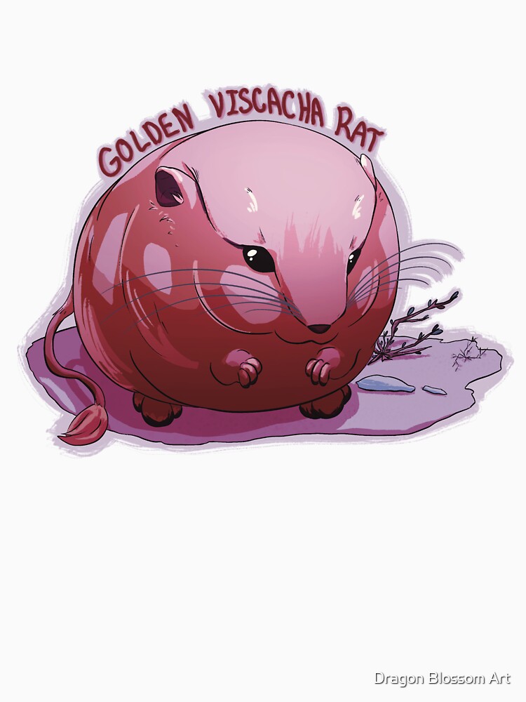 Golden Viscacha Rat (Endangered Species) by Dragon Blossom Art