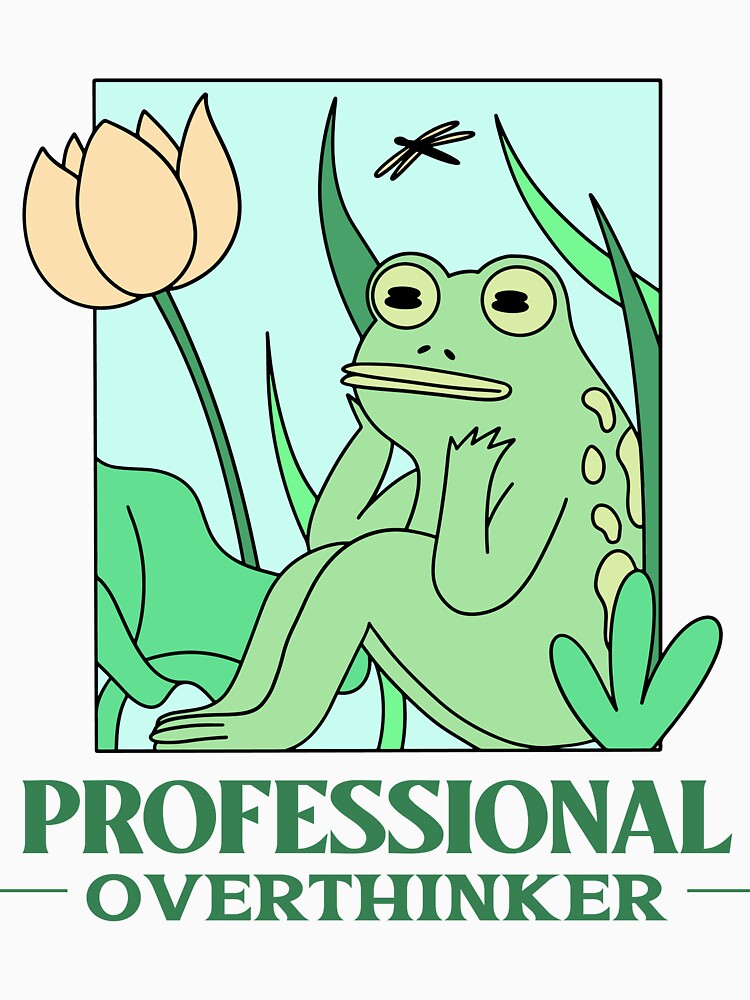 Professional Overthinker by Paige Turner Designs