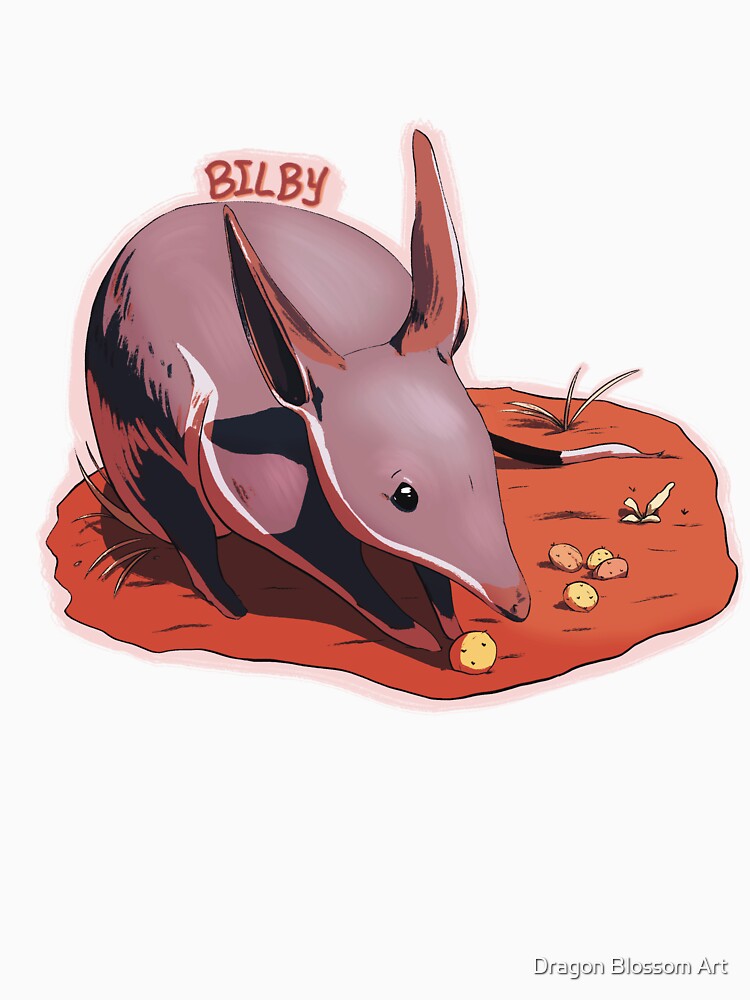 Bilby (Endangered Species) by Dragon Blossom Art