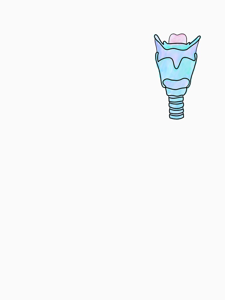 Watercolor Larynx by Savannah's Grace