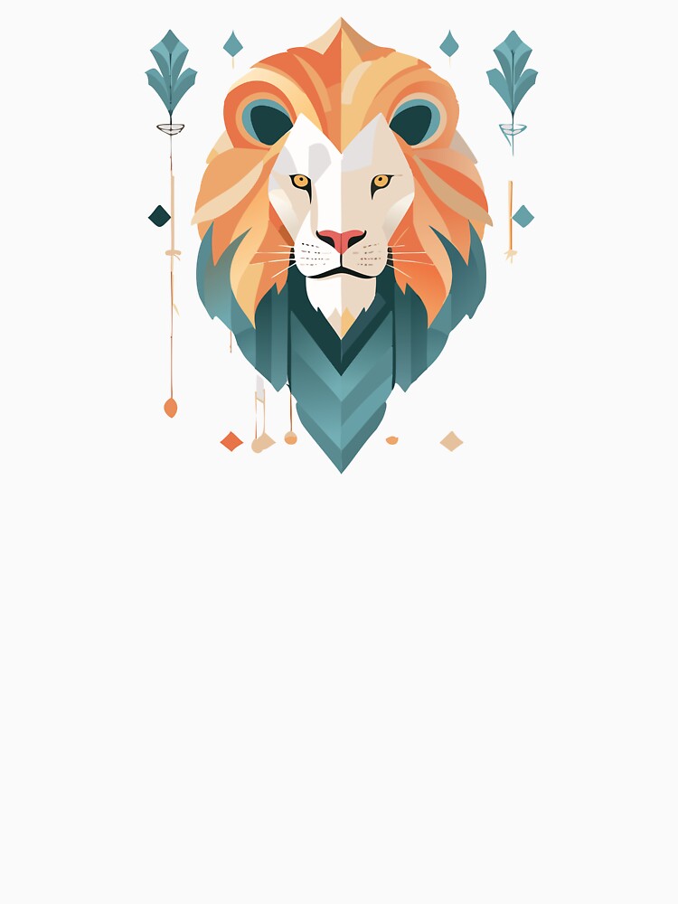 animal art lion Leo by PR7M