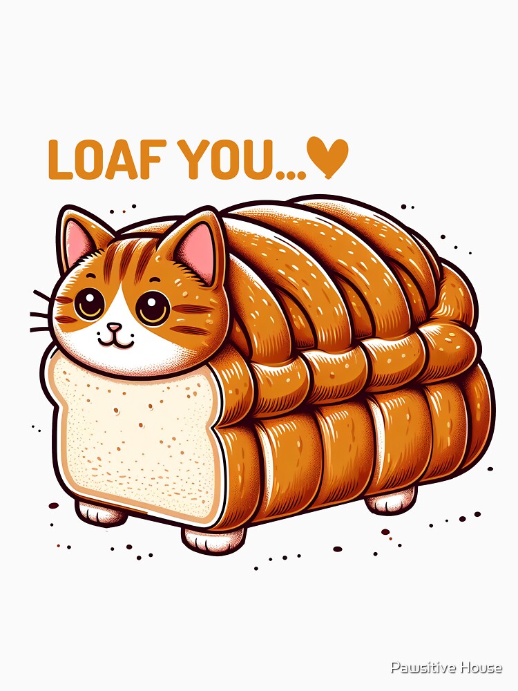 Cat Loaf - Funny for Cat Lover by Pawsitive House