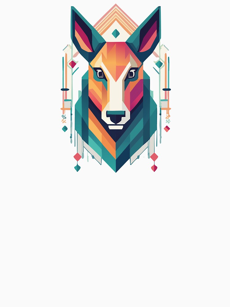animal art deer by PR7M