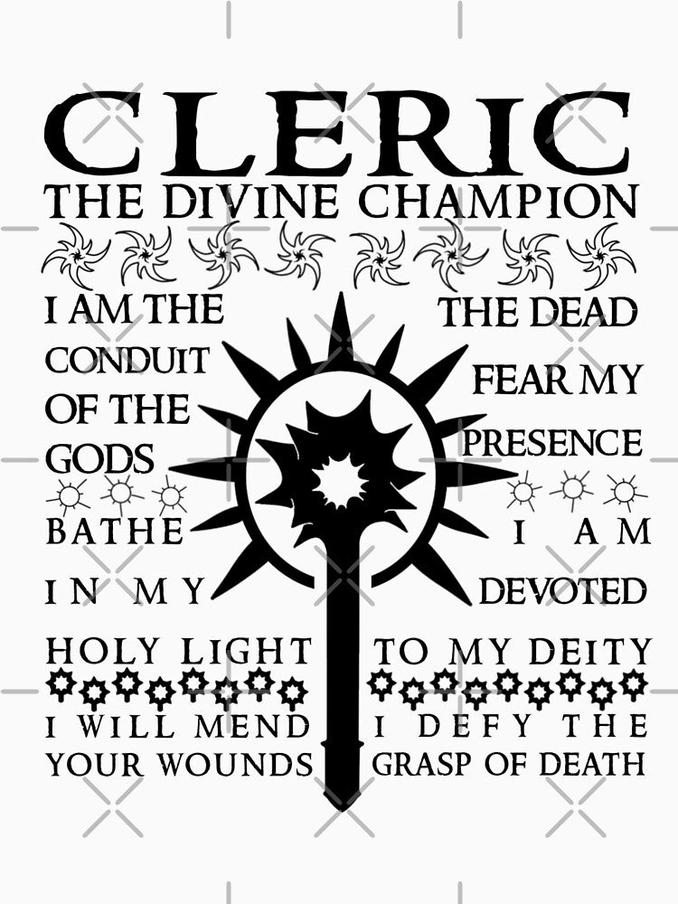 Cleric Phrases by BlueLotusDice
