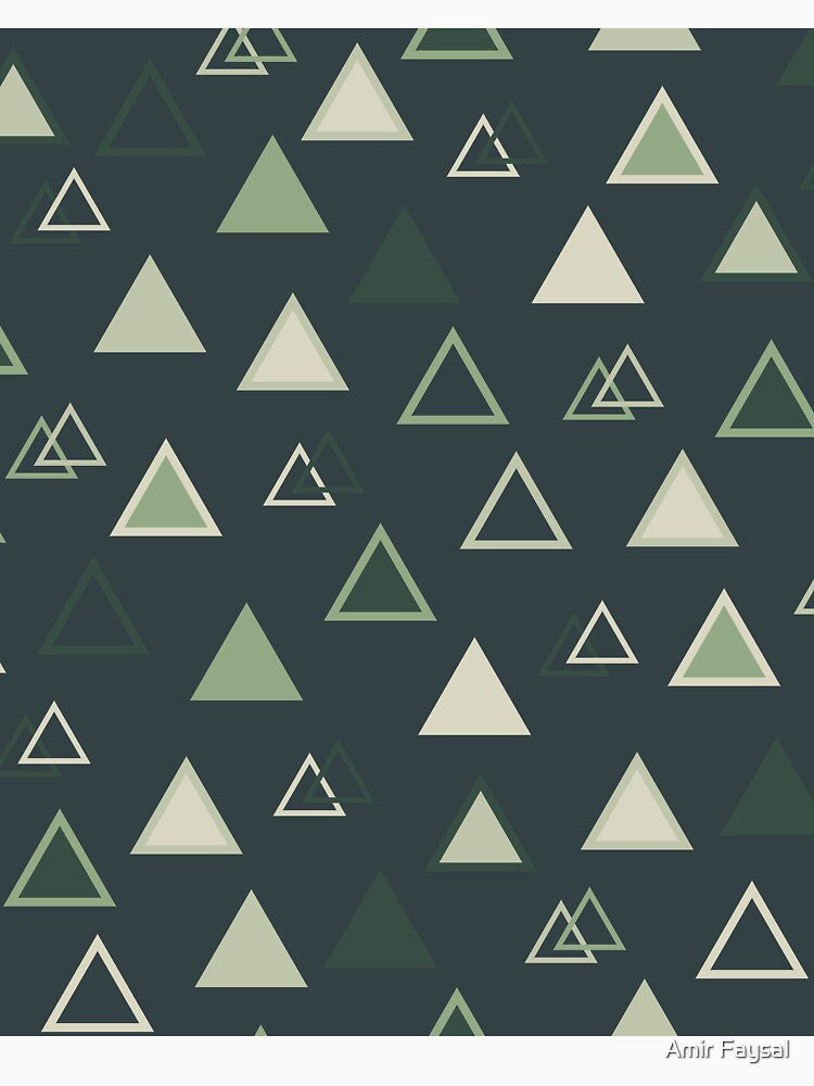 Lovely Triangles by Amir Faysal
