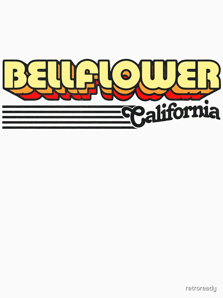 Bellflower, California | Retro Stripes by retroready