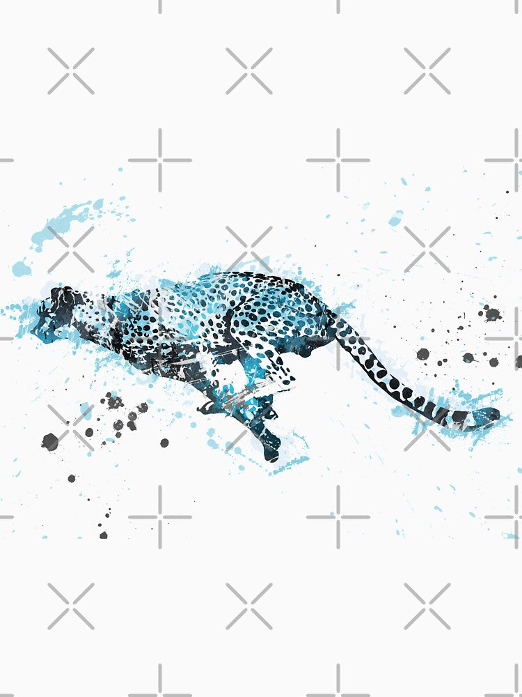 Cheetah running by Rosaliartbook