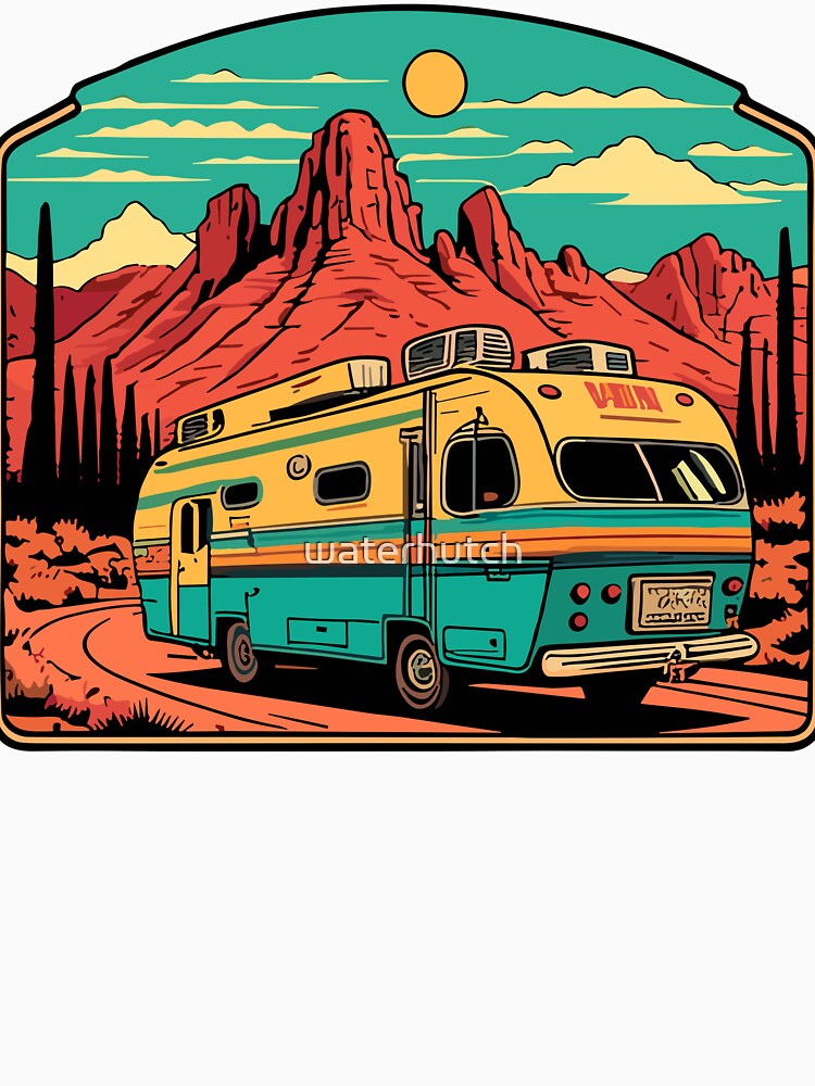 Retro Mirage: A Desert Escape by waterhutch