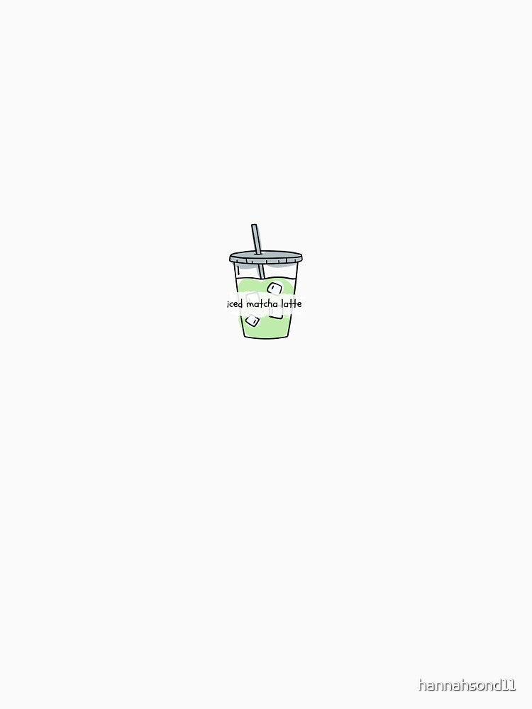 Iced matcha latte by hannahsond11
