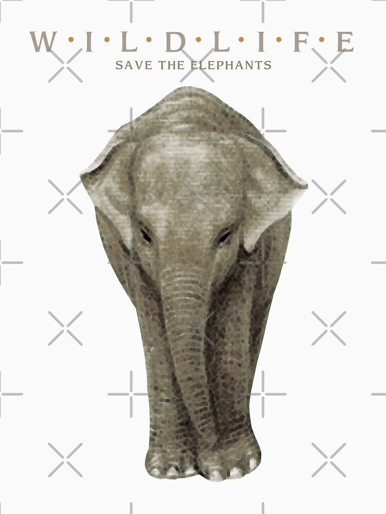 Save the Elephants Protect the Forest by KewaleeTee