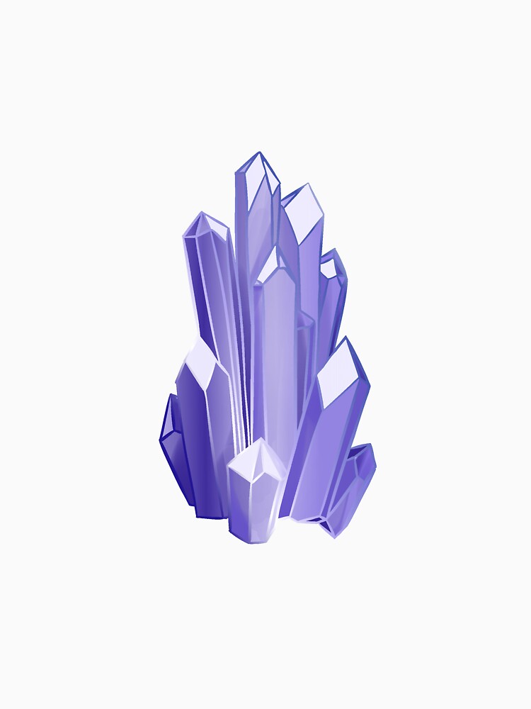 Magic Crystal Crystalline Amethyst Stone Crystals Purple Crystal Violet by Aissa Zans
