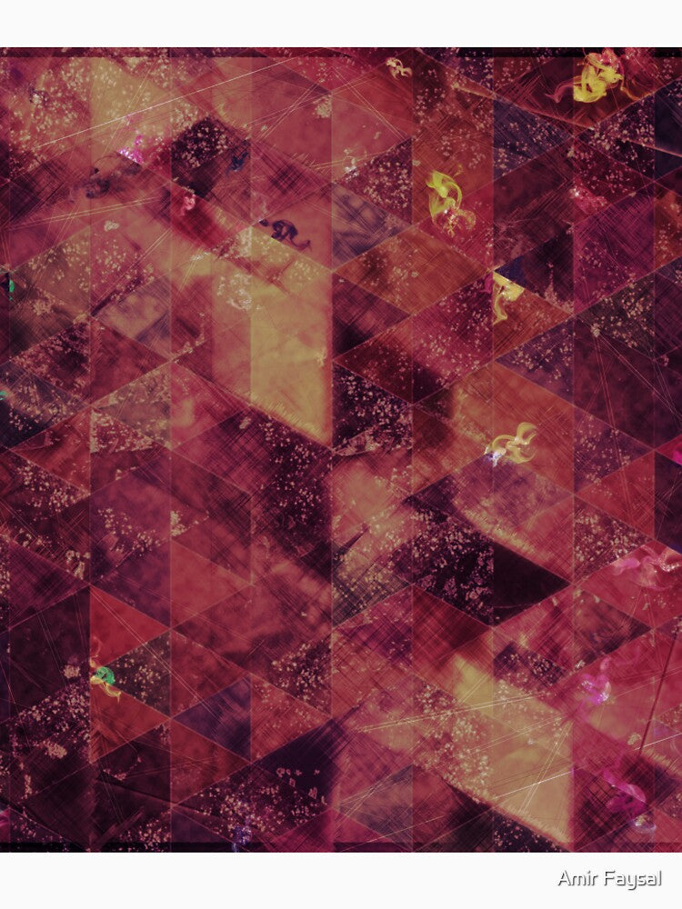 Abstract Geometric Background #36 by Amir Faysal