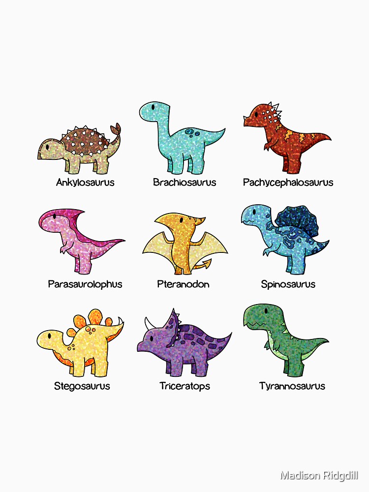 Dinosaur Chart by Madison Ridgdill