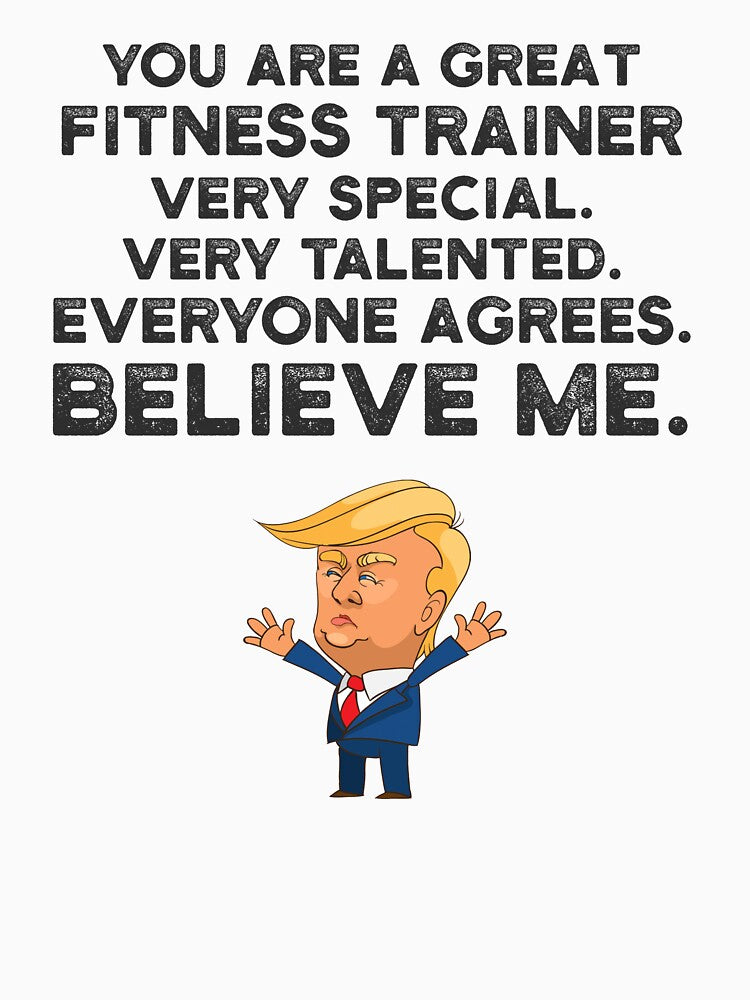 Fitness Trainer Funny Trump by UneDesigns