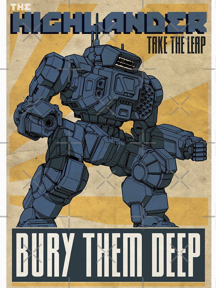 Battletech 'Mechs: The Highlander by Blunderstated