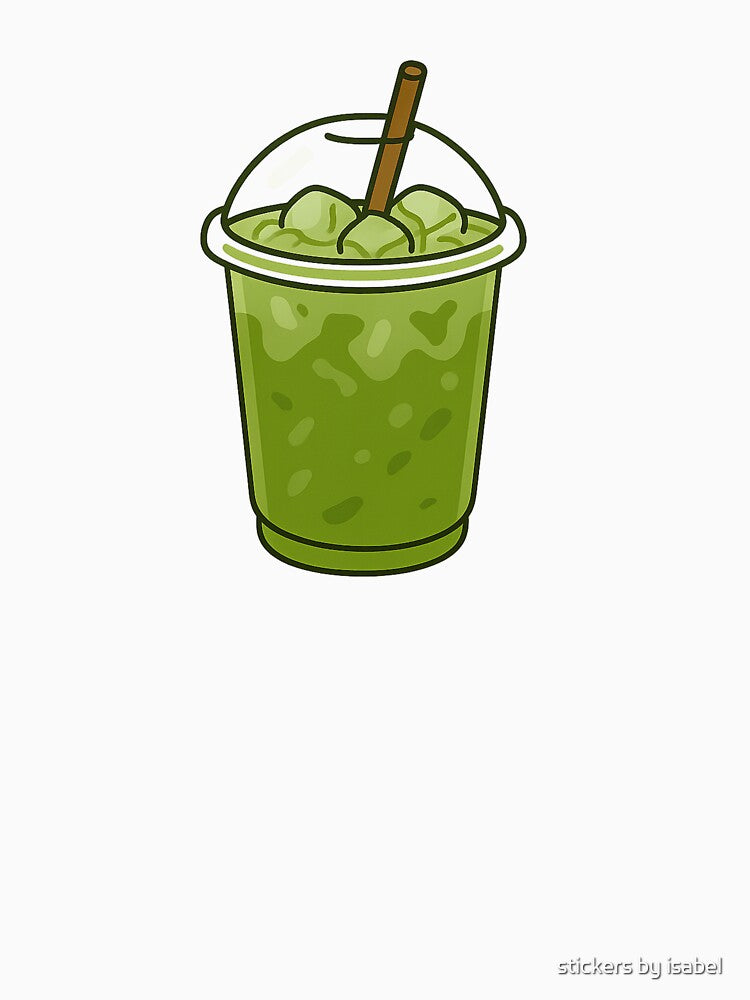 Matcha Latte by stickers by isabel