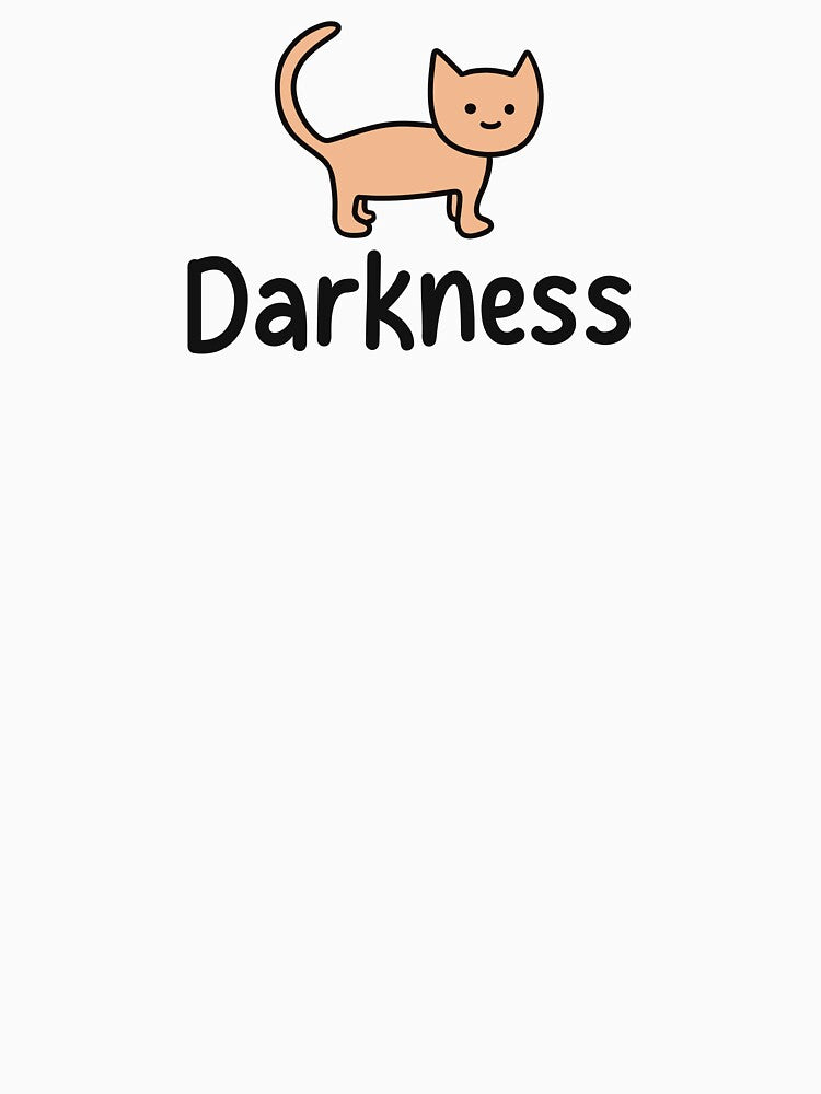 Darkness Funny Cat by Skull Fern
