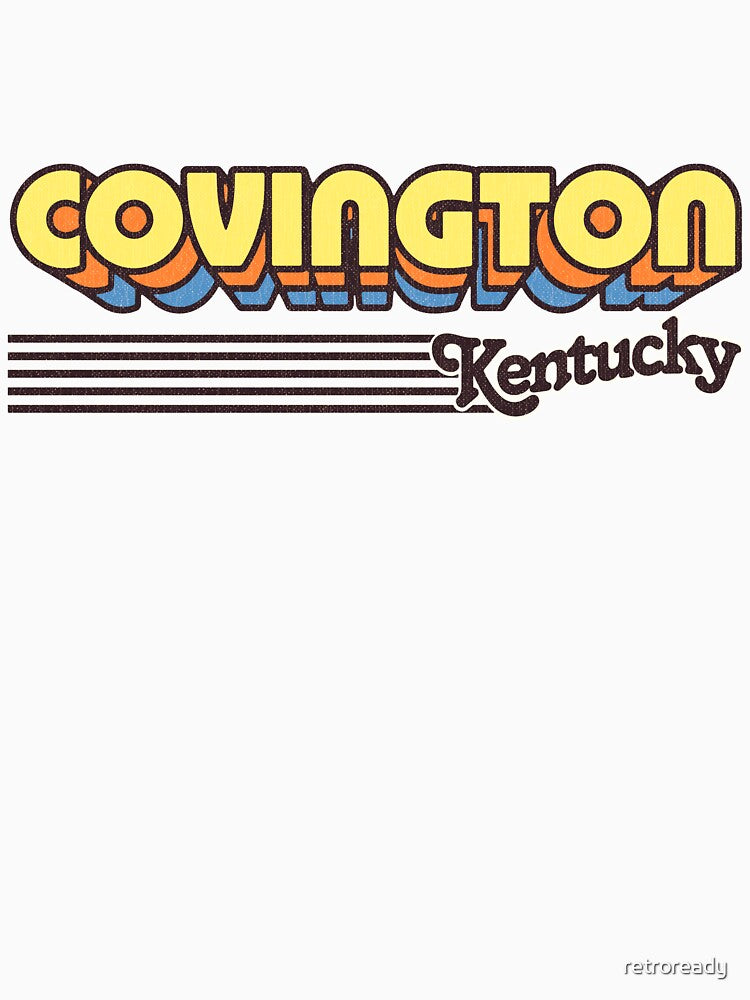 Covington, Kentucky | Retro Stripes by retroready