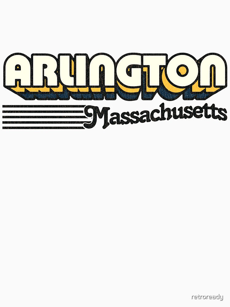 Arlington, Massachusetts | Retro Stripes by retroready