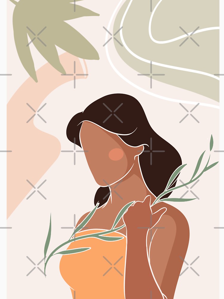 Minimalist Woman 4 by Mark_ADC
