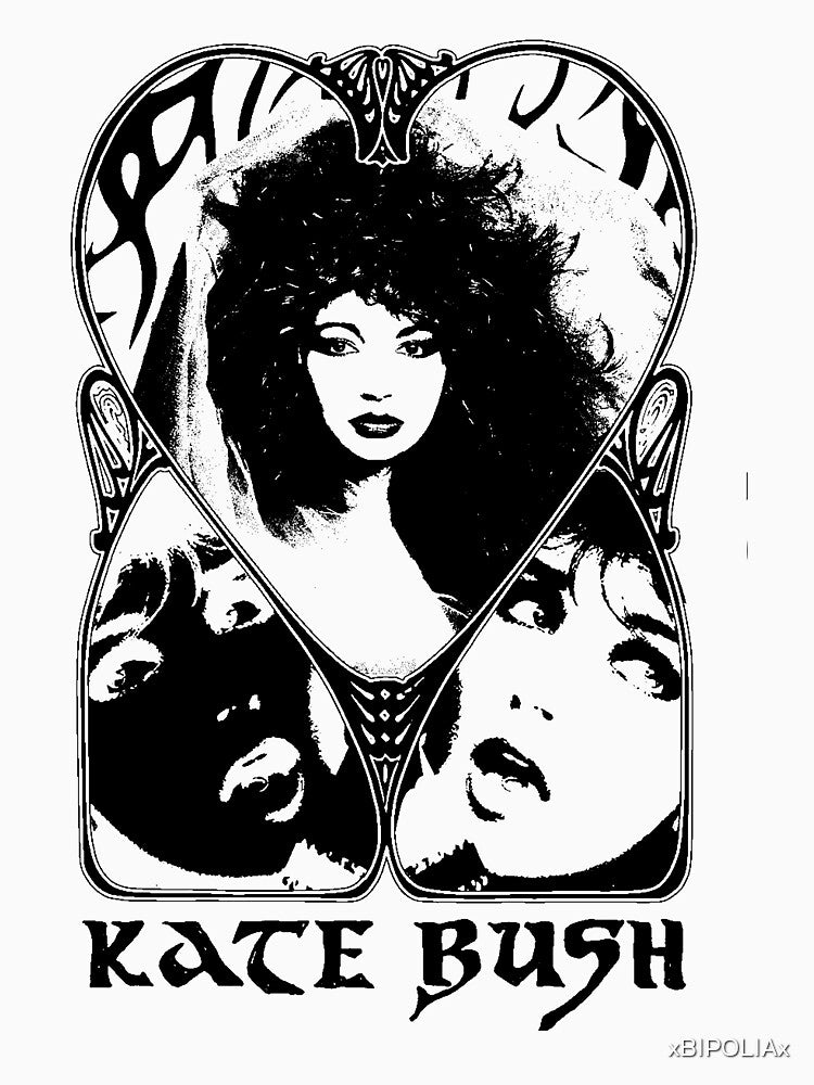 Kate Bush Gothic Hearts Fan Art by xBIPOLIAx