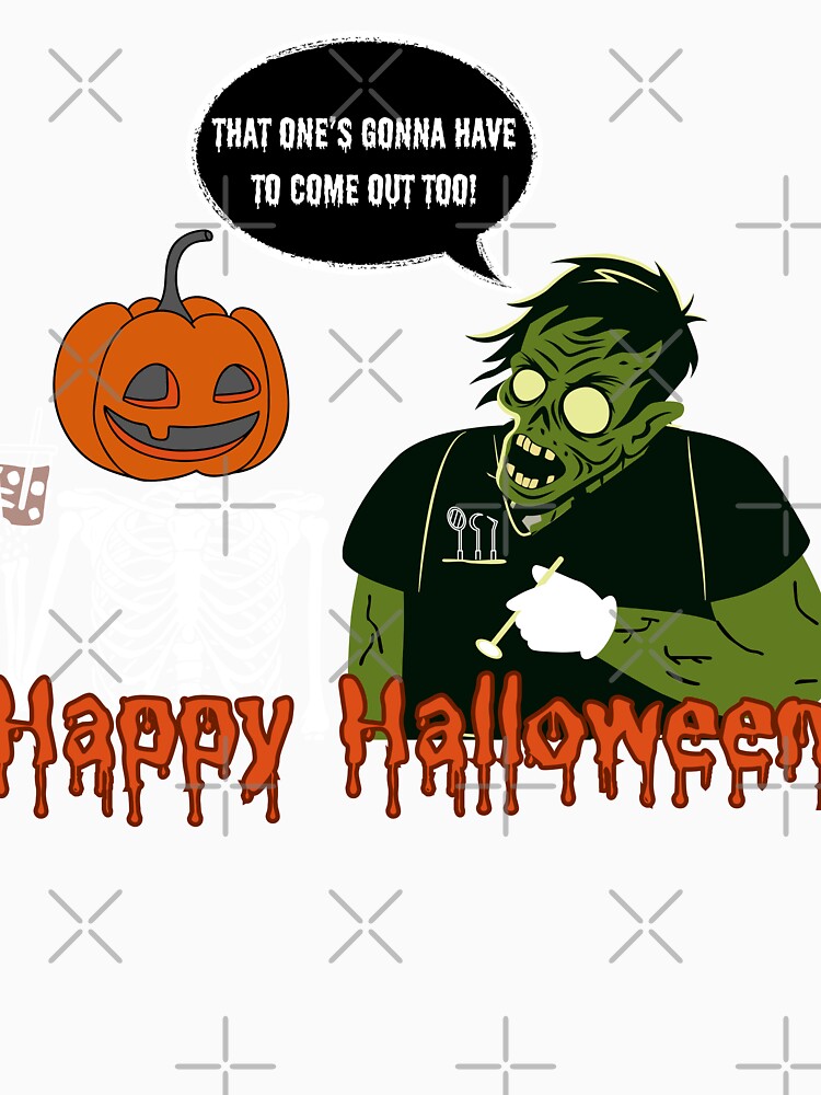 Happy Halloween Dentist funny holiday design by Sukis-shop