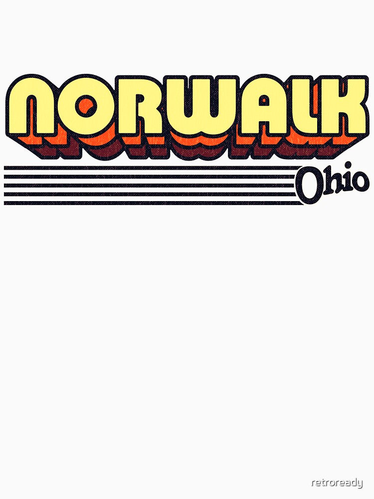 Norwalk, Ohio | Retro Stripes by retroready
