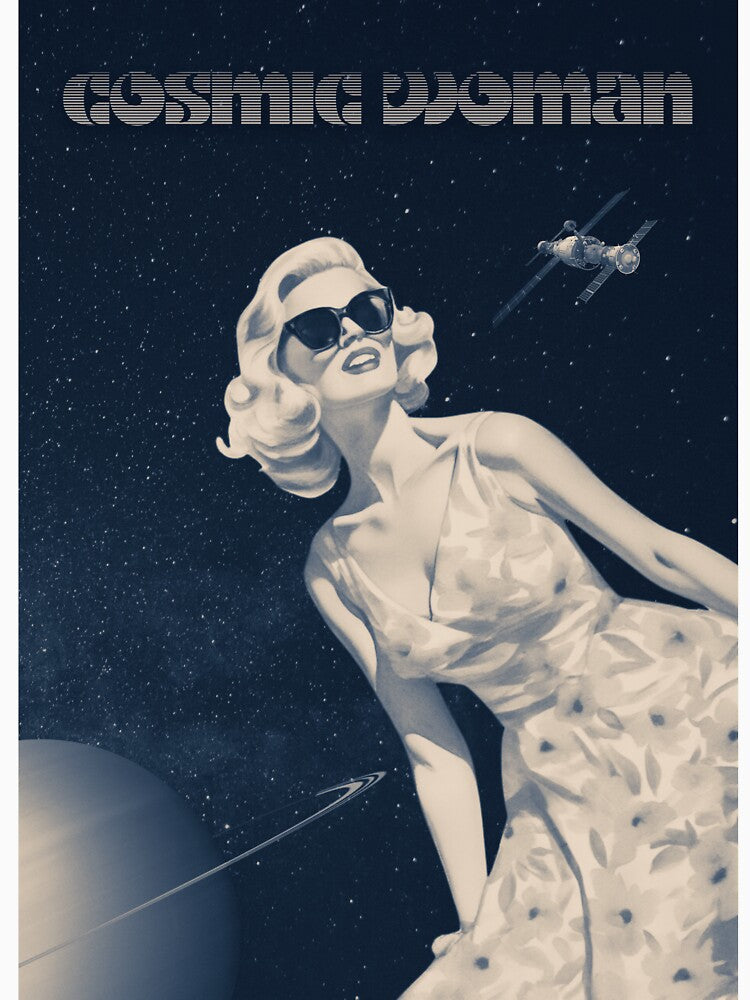 The Cosmic Woman | Cyanotype by Drawings Project
