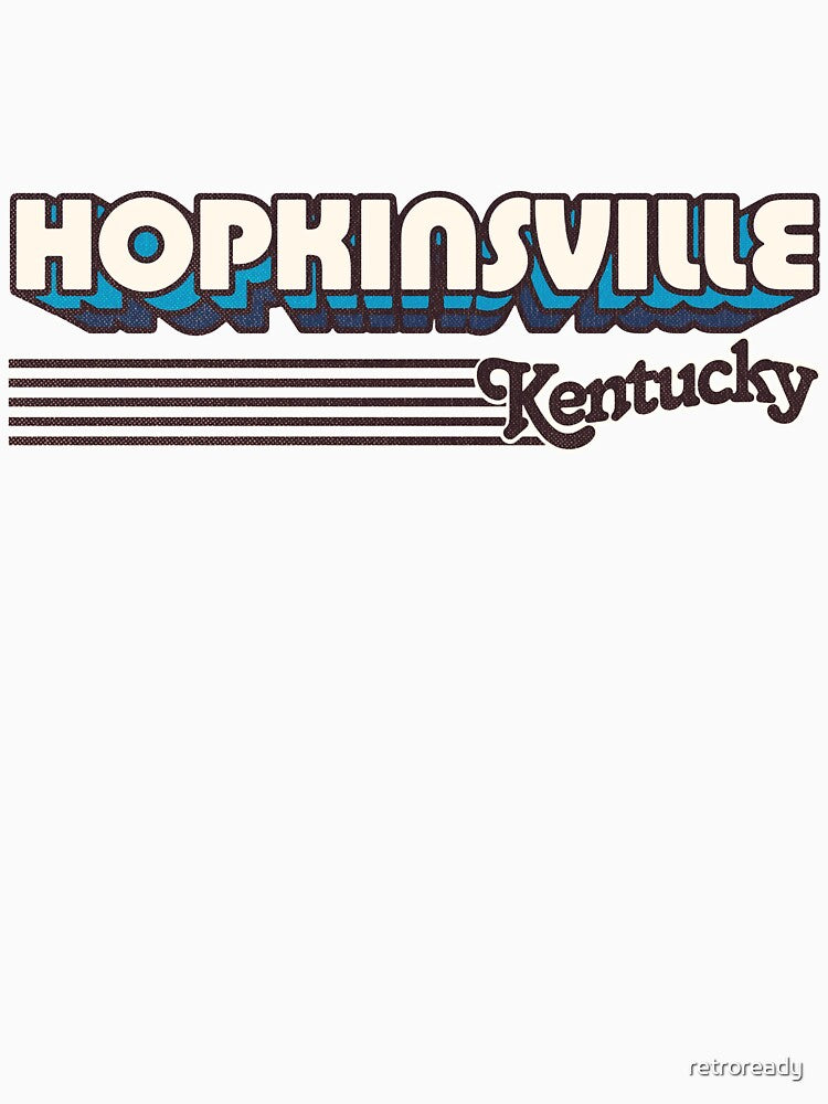 Hopkinsville, Kentucky | Retro Stripes by retroready