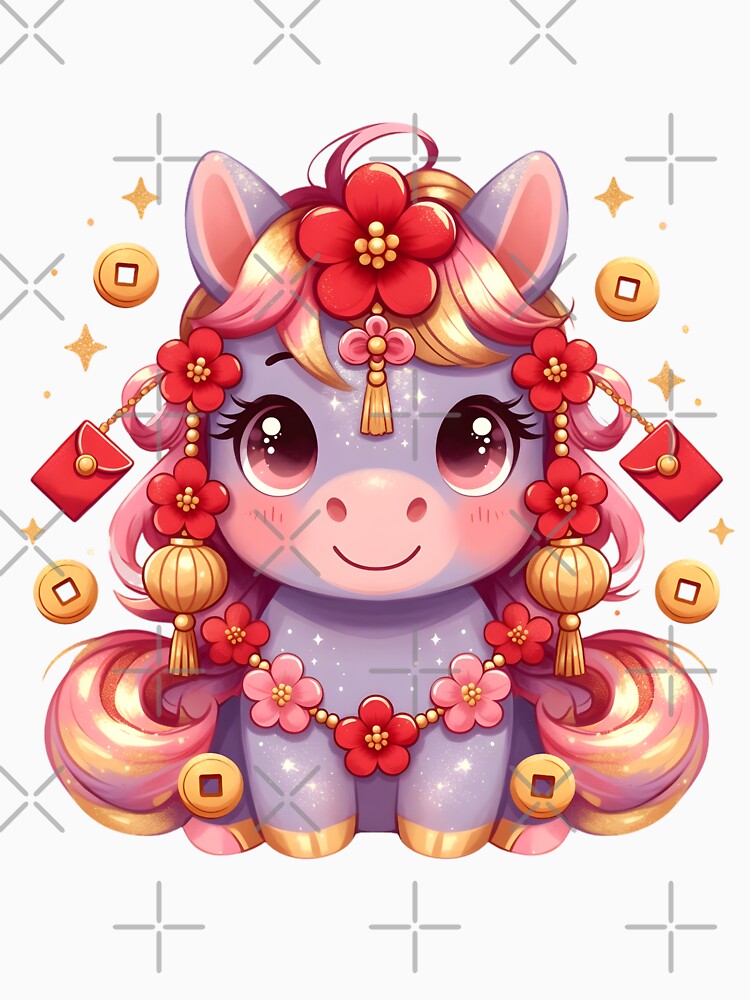 Sweet Lunar Horse 2026 Cherry Blossom by GrumpySableye