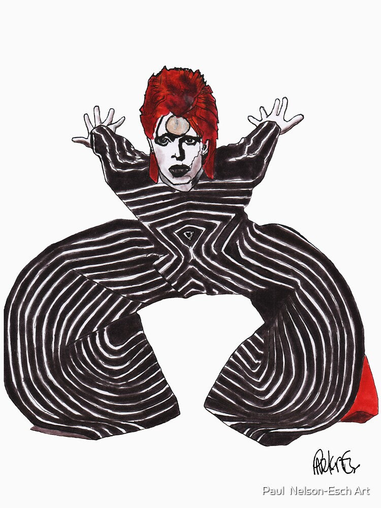 Ziggy Stardust by Paul  Nelson-Esch Art