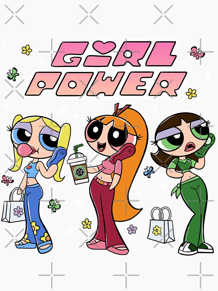 Powerpuff Girl Teens (girl power) by PinkRhino24