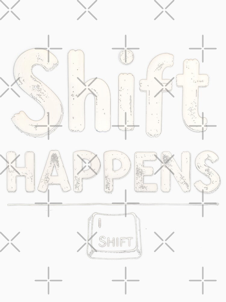 Shift Happens Funny Keyboard Design for Coders by MindM