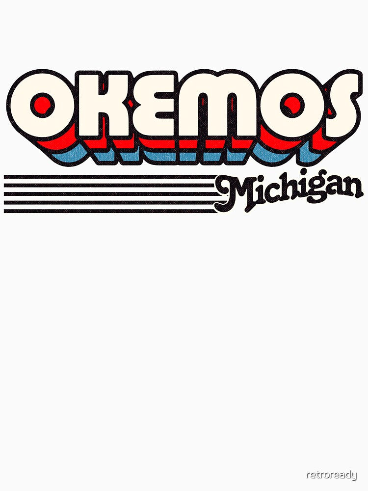 Okemos, Michigan | Retro Stripes by retroready