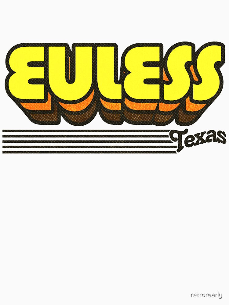 Euless, Texas | Retro Stripes by retroready