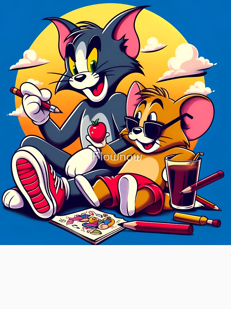 Cartoon Buddies: Nostalgic Drawing Time by Flownow