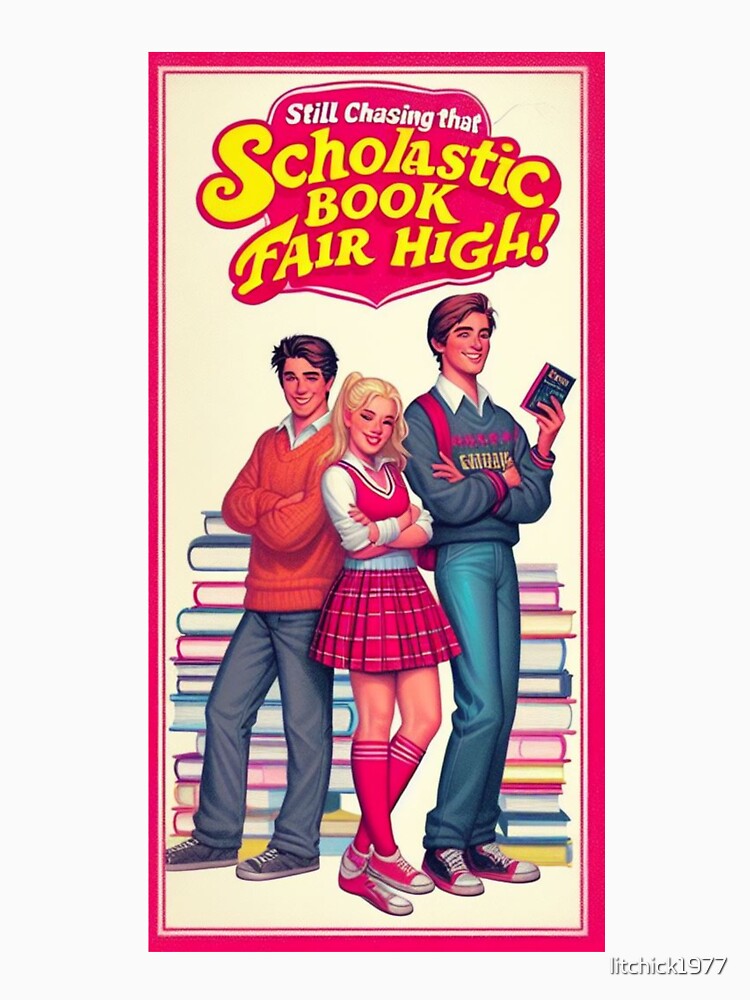 Still Chasing that Scholastic Book Fair High | Nostalgic Book Lover Art. by litchick1977