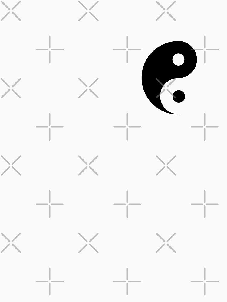 Subtle Yin Yang Shirt, Cool Taoism by Ripper19