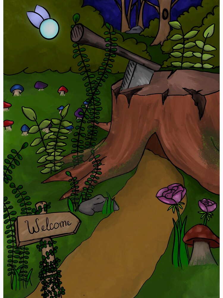 Mystic Fairy Stump by DruidcraftAsh